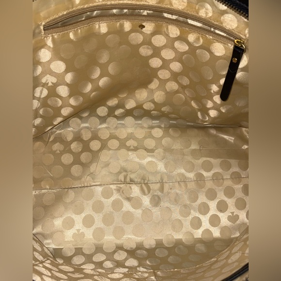 Kate Spade Black Structured Leather Tote - Picture 5 of 12